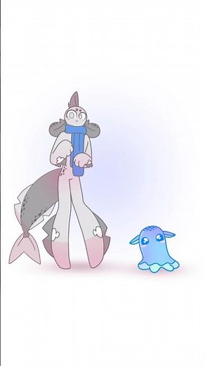 Just Silver and Jello being adorable:D 🤍💕 #someonefishy #silversalmon