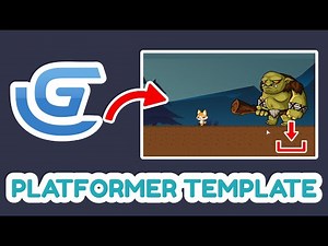 Download This GDevelop 2D Platformer Game Template