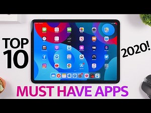 Top 10 MUST HAVE iPad Apps - 2020 !