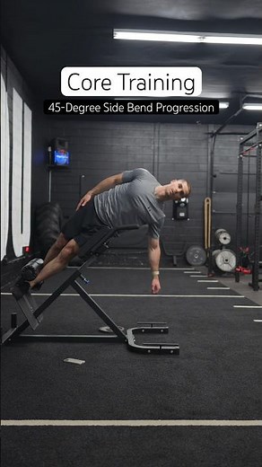 45-Degree Side Bend Progression for Core Development