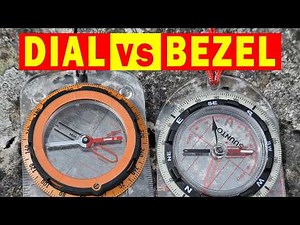 What is the difference between a bezel and a dial