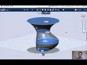 3D Design Tips: 123D Design – Using Sketches and Lofting