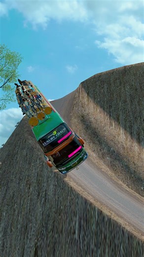 Edge of Disaster: Truck vs. Car on a Perilous Mountain Curve | Euro Truck Simulator 2 #201