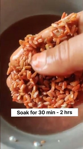 How to Cook Perfect Red Rice | Absorption Method | Fluffy & Separate Grains