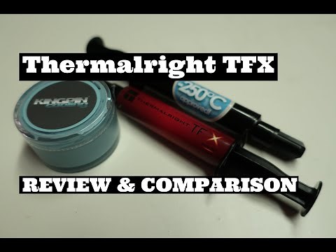 New Best Thermal Paste? Thermalright TFX - Review & Comparison