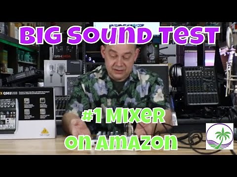 Behringer Xenyx Q502USB Review and How to Set it Up With a Studio Microphone