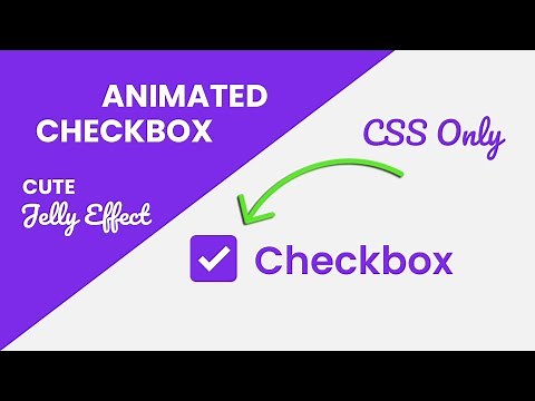 Custom Checkbox HTML CSS | Animated Checkbox using HTML and CSS