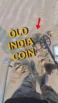 Old Indian Coin 🪙 #metaldetecting #treasure #treasurehunting #metaldetector