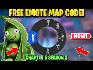 FREE EMOTE MAP! How To Get Free Emotes In Fortnite CHAPTER 5 SEASON 3