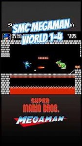 Super Mario Crossover 3 Megaman World 1-4 #mariobros