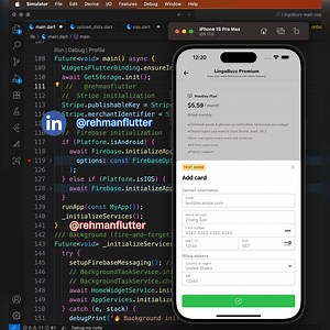 1.8K views · 75 reactions |  Excited to share that I’m integrating Stripe Payment into my app!  Open to new opportunities |  Flutter Developer |  Ready to deliver impactful solutions #followers #highlight #Flutter #Stripe #PaymentIntegration #MobileDevelopment #flutter #flutterdeveloper #cbrt #REHMANFLUTTER #rehmanflutter #rehmanFlutter #rehmanflutter #flutterapp #FlutterDev #rehmanflutter | Flutter Apps | Facebook