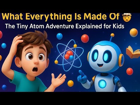 What Everything Is Made Of 🤯 | The Tiny Atom Adventure Explained for Kids