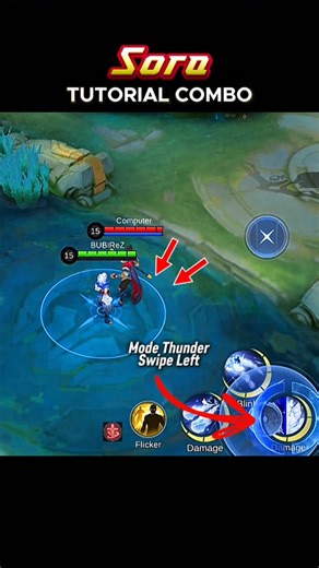 Sora Tutorial Combo Mlbb