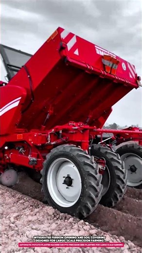 Automatic Potato Planter Machine 540 PTO Precision Seed Planting for Large Scale Farming