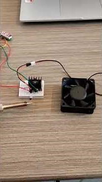 Make fan control temperature sensor circuit using thermistor #thermistor #sensor #arduino #engineer