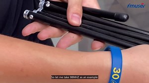 GP100 FM Transmitter Antenna Outdoor, 1/4 Wave Professional GP Antenna for 87-108mhz 0.5w-100w FM Broadcast Transmitter, Waterproof FM Antenna with 26FT TNC/BNC Cable