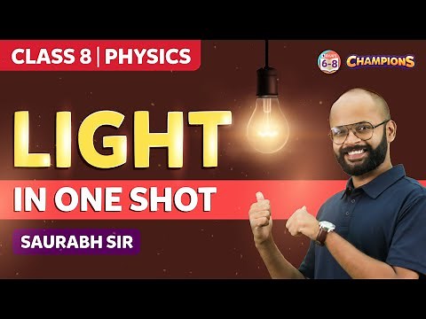 Light Chapter Class 8 Science (Chapter 16) in One Shot | BYJU'S - Class 8