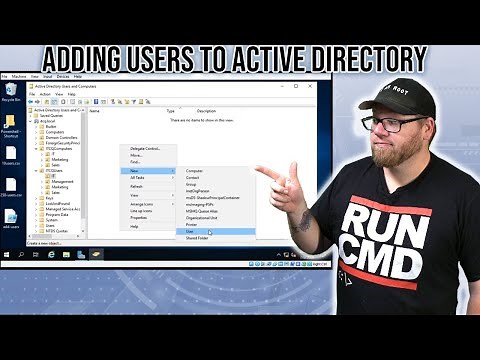 How to Add Users to Active Directory