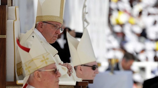 Priests held nuns in 'sexual slavery', Pope admits