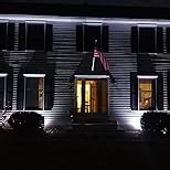 Christmas Halloween Spotlights Outdoor Spot Lights with Transformer Outdoor Lights Outdoor Landscape Lighting 12W Color Changing LED Landscape Lights for Yard Garden Lawn Flags IP66 Waterproof 4 Pack