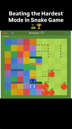 @snake_gamer67 on Instagram: "Beating the Hardest Mode Snake Game #snakegame #foryou #google #livestreamer #snake #challenge #live #67"