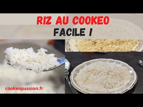 Comment cuire le riz au cookeo ?
