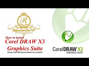 How To Install Corel Draw X3 Graphics Suite