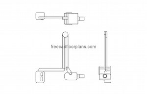 Dental X-Ray Machine - Free CAD Drawings