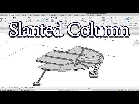 Slanted Column In Revit