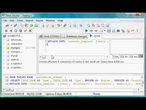 How to put a sql file into your database HeidiSQL