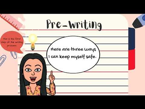 The Writing Process: Pre-Writing