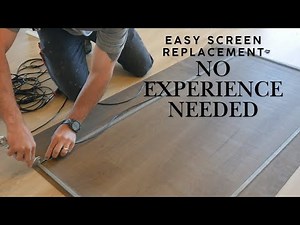 How to Repair and Replace a Window Screen 🪟 | Easy DIY Screen Fix