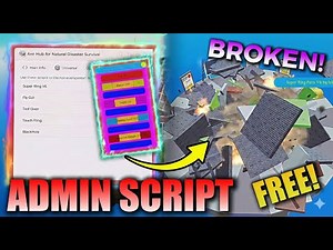 NATURAL DISASTER SURVIVAL Script: Blackhole & Auto Fling All! 🌪️ (No Key - Pastebin 2025)