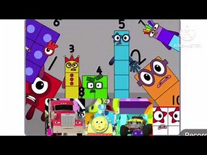 Numberblocks 1-10 Turns Into A Werewolf Add Round 1