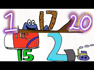 Number Elimination 1 to 20 complete | clear version | learning kids video