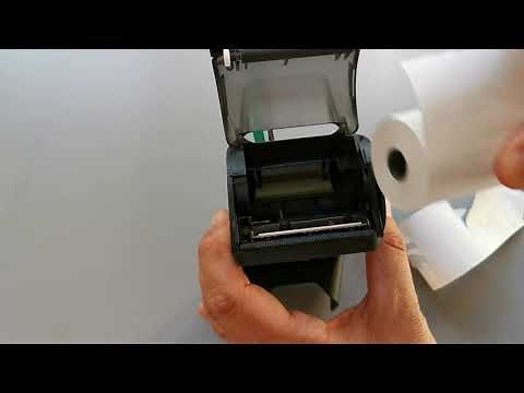 Papierrollenwechsel - Verifone V200c