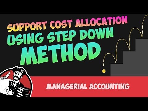 Support Cost Allocation using Step Down Method (Cost Accounting Tutorial #37)