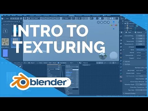 Intro to Texturing - Blender 2.80 Fundamentals