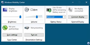5 Ways to Enable and Open Windows Mobility Center on Windows 10 PC