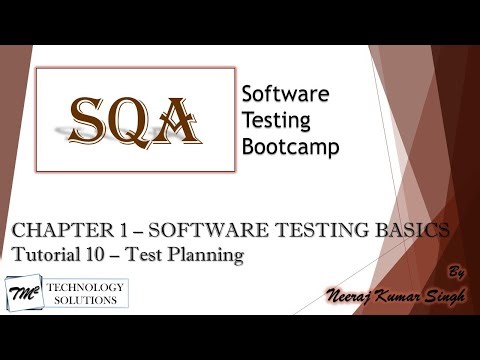 Software Testing Bootcamp | Test Planning | Test Process | Software Testing Tutorials