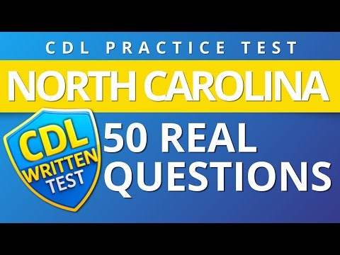 North Carolina CDL Permit Test: 50 TOP to Pass First Try in 2025!