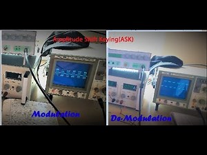 Amplitude Shift Keying (Theory with Lab experiment)