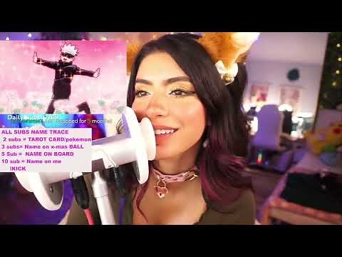 Corneliusthecat Ear Licking ASMR Live