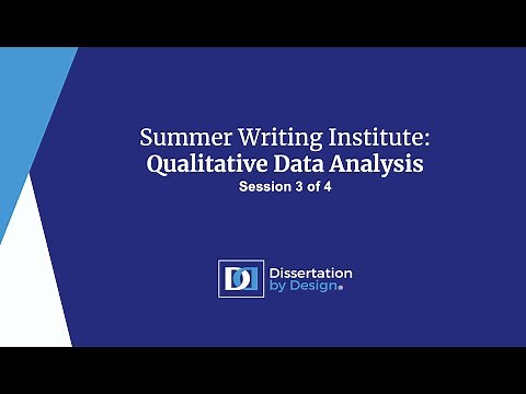 Qualitative Data Analysis