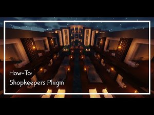 Minecraft Shopkeepers Plugin - How to make a shop