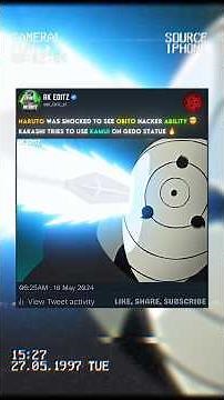 OBITO SHOCKED NARUTO 🤯🥶