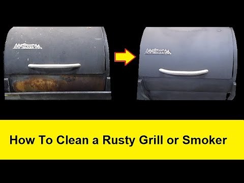 How To Clean a Rusty Grill or Smoker
