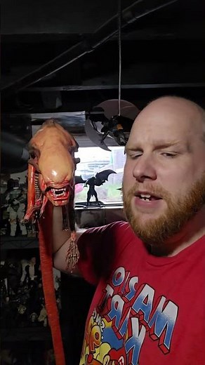 Steve's Favorite Collectibles Halcyon #Alien3 Queen Chestburster Model Kit #alien #aliens #xenomorph