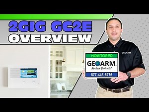 2GIG GC2e-345 Wireless Alarm Control Panel: Overview