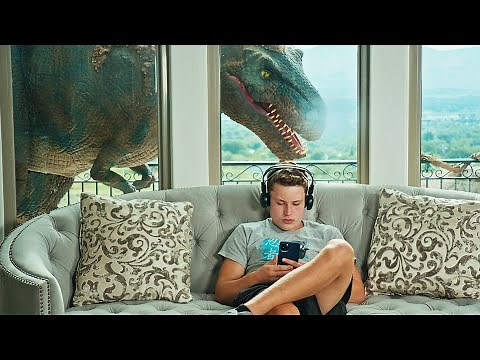 Dinosaurs Take Over Our HOUSE!